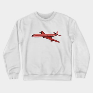 1950s Airplane Crewneck Sweatshirt